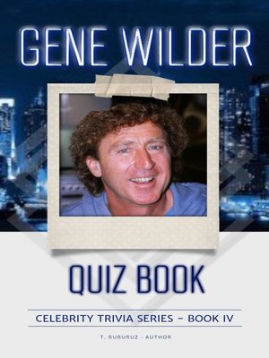 cover image of Gene Wilder Quiz Book